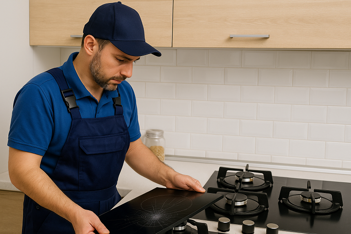 چرا شیشه اجاق گاز می شکند؟